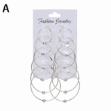 フープピアス リングピアス 6ペア | PlusNao | 詳細画像7 