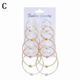 フープピアス リングピアス 6ペア | PlusNao | 詳細画像9 