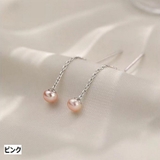 チェーンピアス アメリカンピアス フェイクパール | PlusNao | 詳細画像11