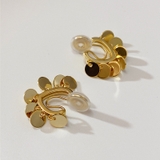 イヤリング イヤークリップ ノンホールピアス | PlusNao | 詳細画像9 