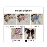 バレッタ リボン ヘアアクセサリー | PlusNao | 詳細画像19