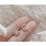 ピアス スタッドピアス アシンメトリー | PlusNao | 詳細画像3 