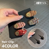ヘアクリップ 2個セット レディース | PlusNao | 詳細画像1
