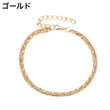 アンクレット 重ね付け風 ダブルチェーン | PlusNao | 詳細画像6