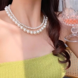 ネックレス フェイクパール 2連 | PlusNao | 詳細画像3 