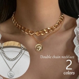 ネックレス 2連 ペンダント | PlusNao | 詳細画像1 