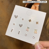 スタッドピアス 6ペアセット アクセサリー | PlusNao | 詳細画像6 