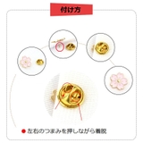 ブローチ 同色2個セット タックピン | PlusNao | 詳細画像12 