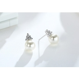 スタッドピアス レディース ラインストーン | PlusNao | 詳細画像7 