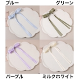 ヘアクリップ リボン レディース | PlusNao | 詳細画像13