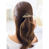 ヘアバレッタ ヘアクリップ ヘアアクセサリー | PlusNao | 詳細画像3 