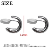 イヤーカフ スタッドピアス 1ペア | PlusNao | 詳細画像15 