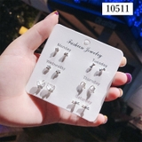 スタッドピアス キャッチピアス 6点セット | PlusNao | 詳細画像3 