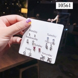 スタッドピアス キャッチピアス 6点セット | PlusNao | 詳細画像8 