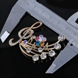 ブローチ ラインストーン 音符 | PlusNao | 詳細画像15