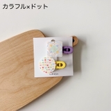 ヘアクリップ 2個セット ヘアアクセサリー | PlusNao | 詳細画像6 