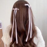 ヘアクリップ リボン付き 2個セット | PlusNao | 詳細画像2 