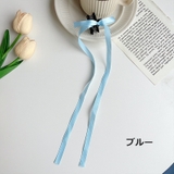 ヘアクリップ リボン付き 2個セット | PlusNao | 詳細画像9 