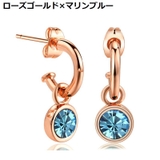 ピアス ハーフフープピアス レディース | PlusNao | 詳細画像10 