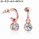 ピアス ハーフフープピアス レディース | PlusNao | 詳細画像15 