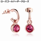 ピアス ハーフフープピアス レディース | PlusNao | 詳細画像18 