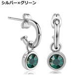 ピアス ハーフフープピアス レディース | PlusNao | 詳細画像9 