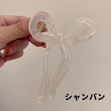 ヘアクリップ バンスクリップ リボン型 | PlusNao | 詳細画像17