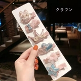ヘアクリップ ヘアアクセサリー 6本セット | PlusNao | 詳細画像10 