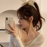 ヘアクリップ バナナクリップ リボン付き | PlusNao | 詳細画像4