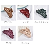 バンスクリップ ヘアクリップ ヘアアクセサリー | PlusNao | 詳細画像17 