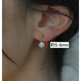 フックピアス アメリカンピアス スタッドピアス | PlusNao | 詳細画像8 