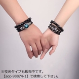 レザーブレスレット フェイクレザー 男女兼用 | PlusNao | 詳細画像2 