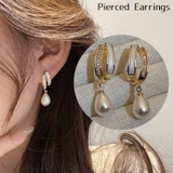 ピアス ハーフフープピアス レディース | PlusNao | 詳細画像1 