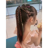 編み込みリボン ヘアリボン 10本 | PlusNao | 詳細画像2 