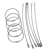 ワイヤーキーリング ロックワイヤー 5個組 | PlusNao | 詳細画像4 