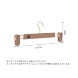 クリップ付きハンガー 同色2本セット 物干しハンガー | PlusNao | 詳細画像9