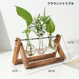 花瓶 ガラス フラワーベース | PlusNao | 詳細画像9 