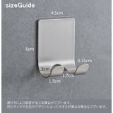 ウォールフック 壁掛けフック 単品 | PlusNao | 詳細画像20