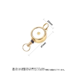 リールキーホルダー キーリング 伸縮リール | PlusNao | 詳細画像10