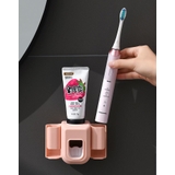 歯ブラシホルダー 歯磨き粉ディスペンサー 壁掛け | PlusNao | 詳細画像5