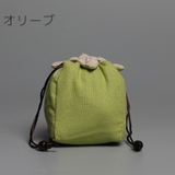 茶器バッグ 巾着袋 茶器用 | PlusNao | 詳細画像13