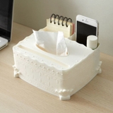 ティッシュケース ティッシュボックス 小物入れ付き | PlusNao | 詳細画像2