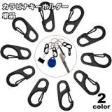 カラビナキーホルダー 単品 キーリング | PlusNao | 詳細画像1