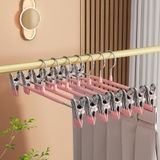 ピンチ付きハンガー ボトムス用ハンガー ズボン用ハンガー | PlusNao | 詳細画像3