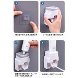 歯ブラシスタンド 歯磨き粉ディスペンサー 歯ブラシ立て | PlusNao | 詳細画像17