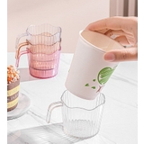 紙コップホルダー 同色5個セット 持ち手付き | PlusNao | 詳細画像2 