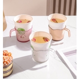 紙コップホルダー 同色5個セット 持ち手付き | PlusNao | 詳細画像6 