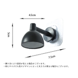 ウォールフック 壁掛け 粘着フック | PlusNao | 詳細画像11