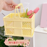 折りたたみ式ミニコンテナボックス ストッカー 収納ボックス | PlusNao | 詳細画像3 