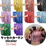 タッセルカーテン パーティーカーテン フリンジカーテン | PlusNao | 詳細画像1 